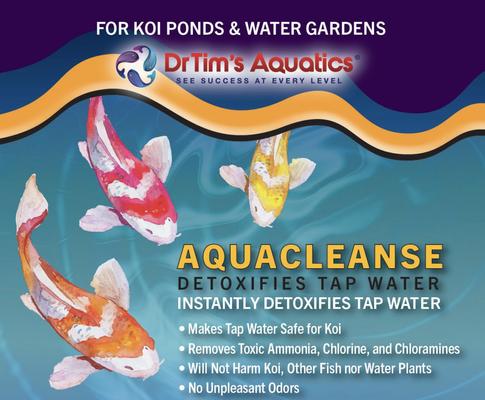Show full view: Dr. Tim's Aquatics AquaCleanse Koi Ponds & Water Gardens Cleaner, 128-fl oz bottle slide 3 of 9