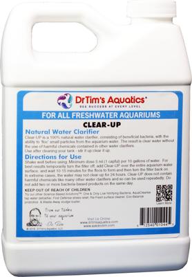 Show full view: Dr. Tim's Aquatics Clear-Up Freshwater Aquarium Cleaner, 32-fl oz bottle slide 2 of 8