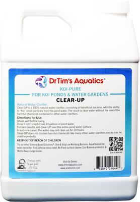 Show full view: Dr. Tim's Aquatics Clear-Up Koi Ponds & Water Gardens Cleaner, 16-fl oz bottle slide 2 of 8