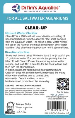 Show full view: Dr. Tim's Aquatics Clear-Up Saltwater Aquarium Cleaner, 32-fl oz bottle slide 3 of 7