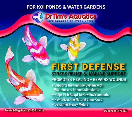 Show full view: Dr. Tim's Aquatics First Defense Koi Ponds & Water Gardens Cleaner, 16-fl oz bottle slide 3 of 8