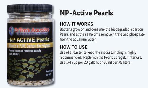Show full view: Dr. Tim's Aquatics NP-Active Pearls Aquarium Cleaner, 3,785-mL bottle slide 4 of 9