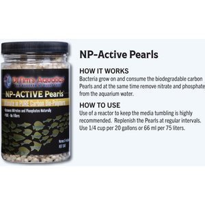 Dr. Tim's Aquatics NP-Active Pearls for Nutrient Control in Aquariums, 450-mL bottle