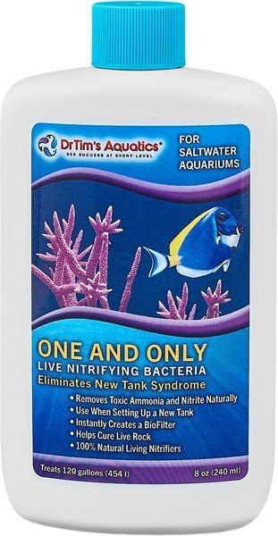 Dr. Tim's Aquatics One & Only Live Nitrifying Bacteria for Saltwater Aquariums