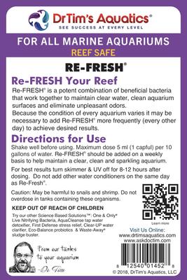 Show full view: Dr. Tim's Aquatics Reef Re-Fresh Marine Aquarium Cleaner, 64-fl oz bottle slide 6 of 8