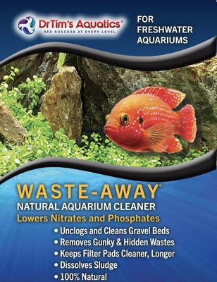 Show full view: Dr. Tim's Aquatics Waste-Away Freshwater Aquarium Cleaner, 64-fl oz bottle slide 7 of 8