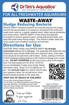 Show full view: Dr. Tim's Aquatics Waste-Away Freshwater Aquarium Cleaner, 64-fl oz bottle slide 6 of 8
