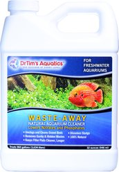 Dr. Tim's Aquatics Waste-Away Natural Aquarium Cleaner for Freshwater Aquariums, 32-fl oz bottle
