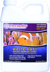 Dr. Tim's Aquatics Waste-Away Natural Aquarium Cleaner for Reef Aquariums, 32-fl oz bottle