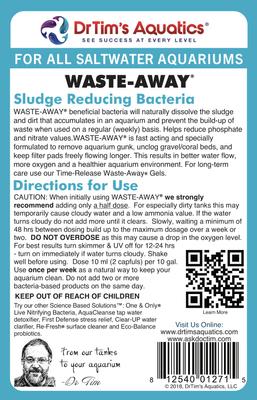 Show full view: Dr. Tim's Aquatics Waste-Away Saltwater Aquarium Cleaner, 64-fl oz bottle slide 6 of 8