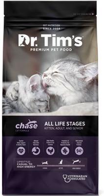Show full view: Dr. Tim's Chase All Life Stages Formula Dry Cat Food, 5-lb bag slide 1 of 7