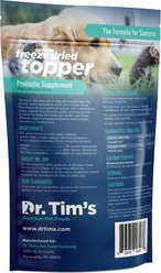 Dr. Tim's Elk Probiotic Freeze-Dried Topper Dog & Cat Supplement, 12-oz bag slide 2 of 5