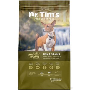 Dr. Tim's Heirloom Ancient Grains Fish Recipe Dry Dog Food
