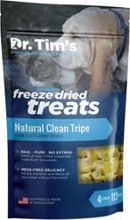 Dr. Tim's Natural Clean Tripe Genuine Freeze-Dried Dog & Cat Treats, 4-oz bag