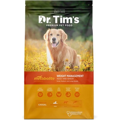 Dr. Tim's Dr. Tim's Weight Management Formula Dry Dog Food, 12-lb bag