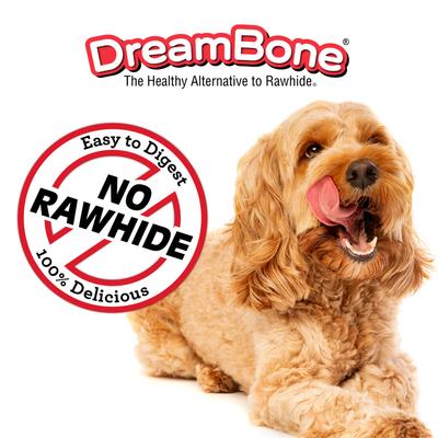Show full view: DreamBone Churro Style Sticks Real Chicken Rawhide Free Dog Chews, 14 count slide 8 of 12