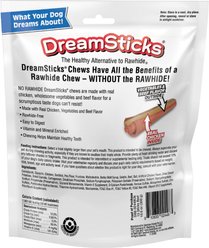 DreamBone DreamSticks Beef Flavor Rawhide Free Dog Chews, 15 count slide 2 of 9