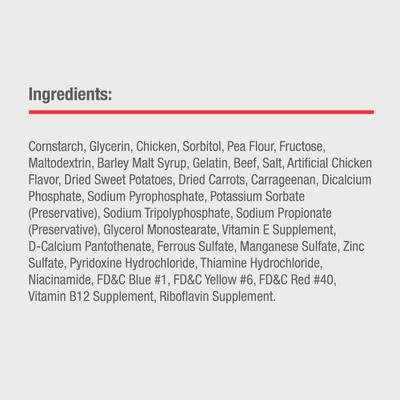 Show full view: DreamBone DreamSticks Beef Flavor Rawhide Free Dog Chews, 15 count slide 10 of 13