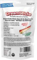 DreamBone DreamSticks Real Chicken Rawhide Free Dog Chews, 5 count slide 2 of 9