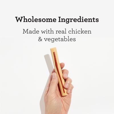 Show full view: DreamBone DreamSticks Real Chicken Rawhide Free Dog Chews, 9 count slide 4 of 13