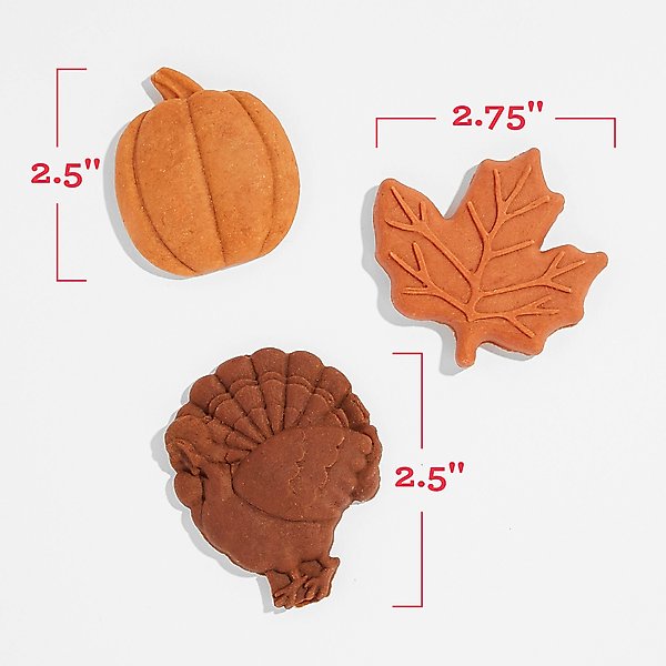 DreamBone Fall Harvest Variety Pack Real Turkey, Maple Bacon, & Pumpkin Spice Flavor Dog Chews