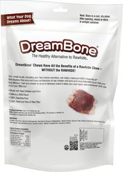 DreamBone Grill Masters Half Rack Ribs BBQ Flavor Rawhide Free Dog Chews, 5 count slide 2 of 8