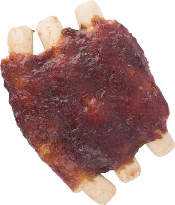 Show full view: DreamBone Grill Masters Half Rack Ribs BBQ Flavor Rawhide Free Dog Chews, 5 count slide 5 of 12
