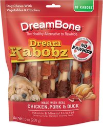 DreamBone Kabobz Dog Treats, 18 count