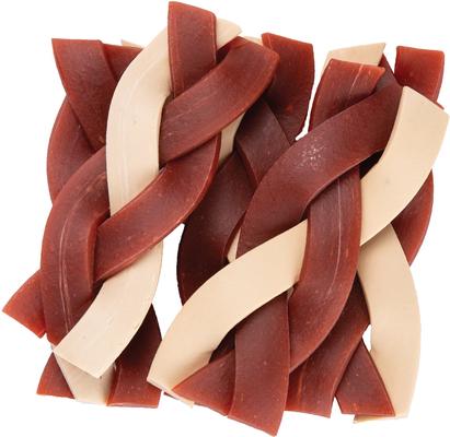 Show full view: DreamBone Little Braidz Real Chicken & Pork Rawhide Free Dog Chews, 8 count slide 5 of 13