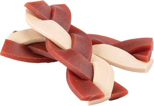 Show full view: DreamBone Little Braidz Real Chicken & Pork Rawhide Free Dog Chews, 8 count slide 7 of 13