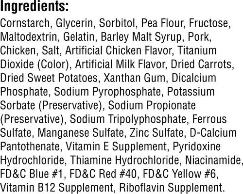 Show full view: DreamBone Little Braidz Real Chicken & Pork Rawhide Free Dog Chews, 8 count slide 9 of 13