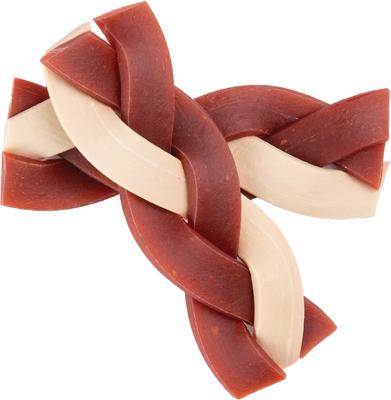 Show full view: DreamBone Little Braidz Real Chicken & Pork Rawhide Free Dog Chews, 8 count slide 10 of 13