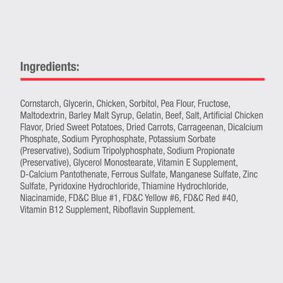 Show full view: DreamBone Beef Flavor Rawhide Free Dog Chew Bones, Mini, 24 count slide 8 of 13