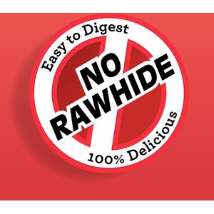 DreamBone Beef Flavor Rawhide Free Dog Chew Bones, Mini, 24 count
