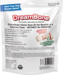 DreamBone Real Chicken Rawhide Free Dog Chew Bones, Mini, 36 count slide 2 of 9