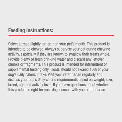 Show full view: DreamBone Dental Real Chicken & Parsley for Fresh Breath Rawhide Free Dog Chew Bones, Mini, 16 count slide 10 of 13