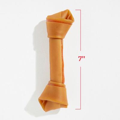 Show full view: DreamBone Real Peanut Butter Rawhide Free Dog Chew Bones, Large, 3 count slide 4 of 11