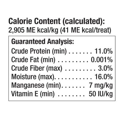 Show full view: DreamBone Puffy Chips Real Peanut Butter Rawhide Free Dog Chews, 18 count slide 5 of 12