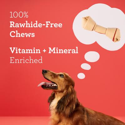 Show full view: DreamBone Real Chicken Rawhide Free Dog Chew Bones, Small, 10 count slide 8 of 13