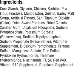 DreamBone Rattle Ball Chews Real Chicken Rawhide Free Dog Chews, Small, 14 count slide 2 of 7