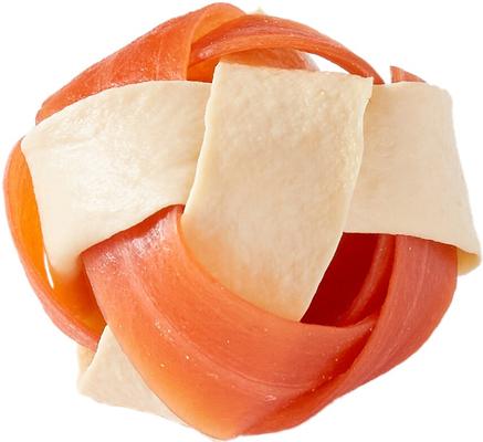 Show full view: DreamBone Rattle Ball Chews Real Chicken Rawhide Free Dog Chews, Small, 14 count slide 8 of 11