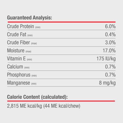 Show full view: DreamBone Triple Action Dental Sticks with Charcoal Spearmint Flavor Rawhide Free Dog Chews, Small, 18 count slide 9 of 13
