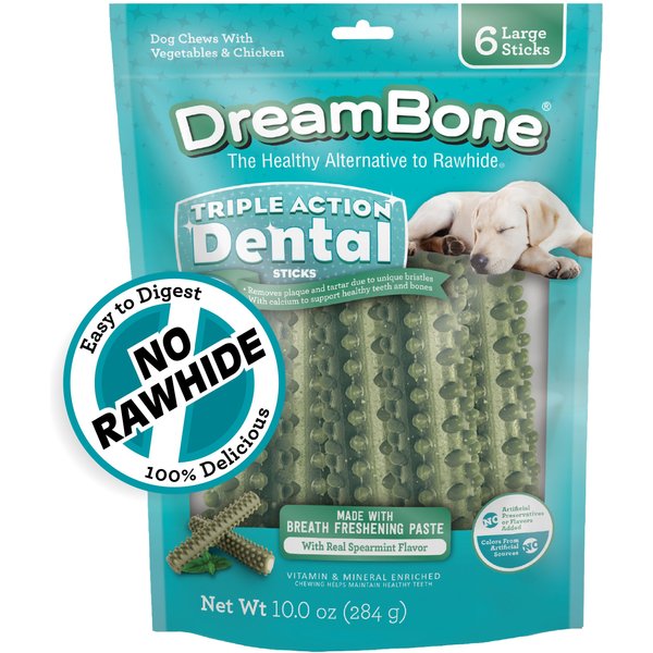 DreamBone Triple Action Dental Sticks Kelp for Large & X-Large Sized Dogs