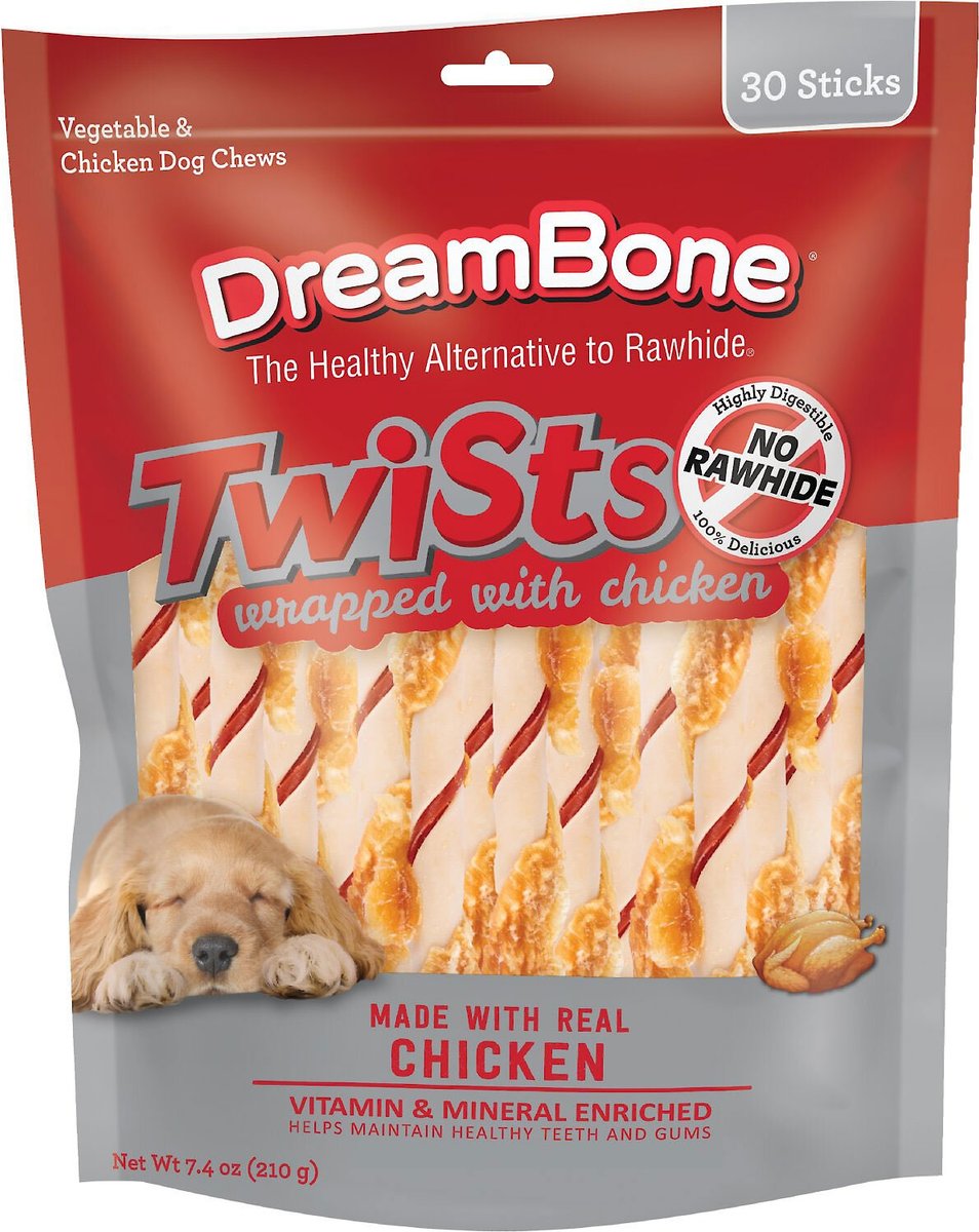 DreamBone Twists Chicken Chews Dog Treats