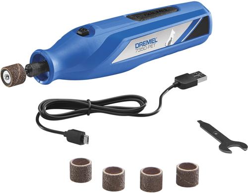 Show full view: Dremel 7350-PT Cordless Dog & Cat Rotary Nail Grinder Kit slide 1 of 10