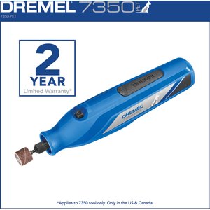 Dremel 7350-PT Cordless Dog & Cat Rotary Nail Grinder Kit