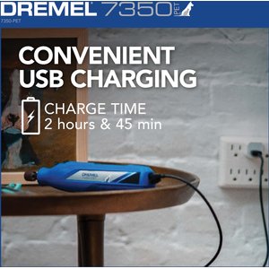 Dremel 7350-PT Cordless Dog & Cat Rotary Nail Grinder Kit