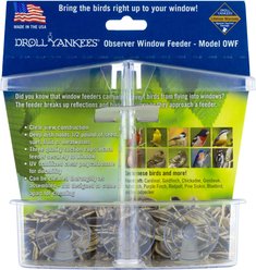 Droll Yankees Observer Window Bird Feeder, 7-in slide 2 of 5