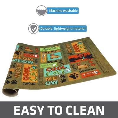 Show full view: Drymate Absorbent Cat Bowl Food Mat, 12-in x 20-in slide 3 of 9