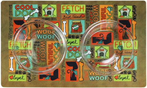 Show full view: Drymate Absorbent Cat Bowl Food Mat, 12-in x 20-in slide 5 of 9